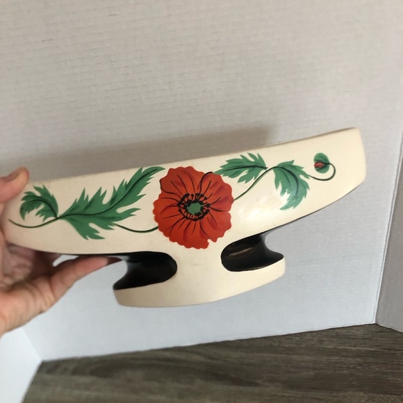 Vtg Brentleighware Large Floral Planter - Picture 11 of 16